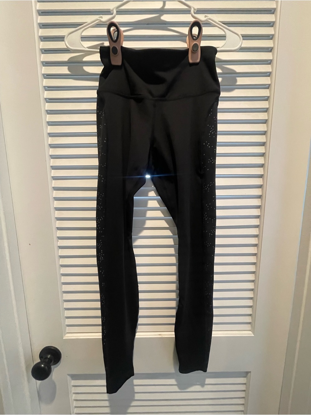 Nike Black Dri-FIT Active Leggings with White Swoosh